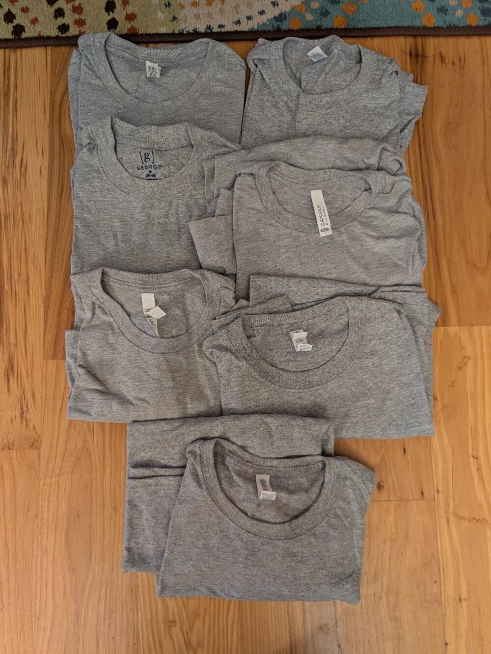 Gray Blank T-Shirts - Unisex